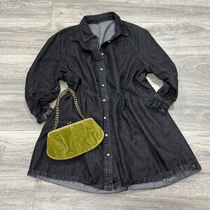 Black Denim Dress only